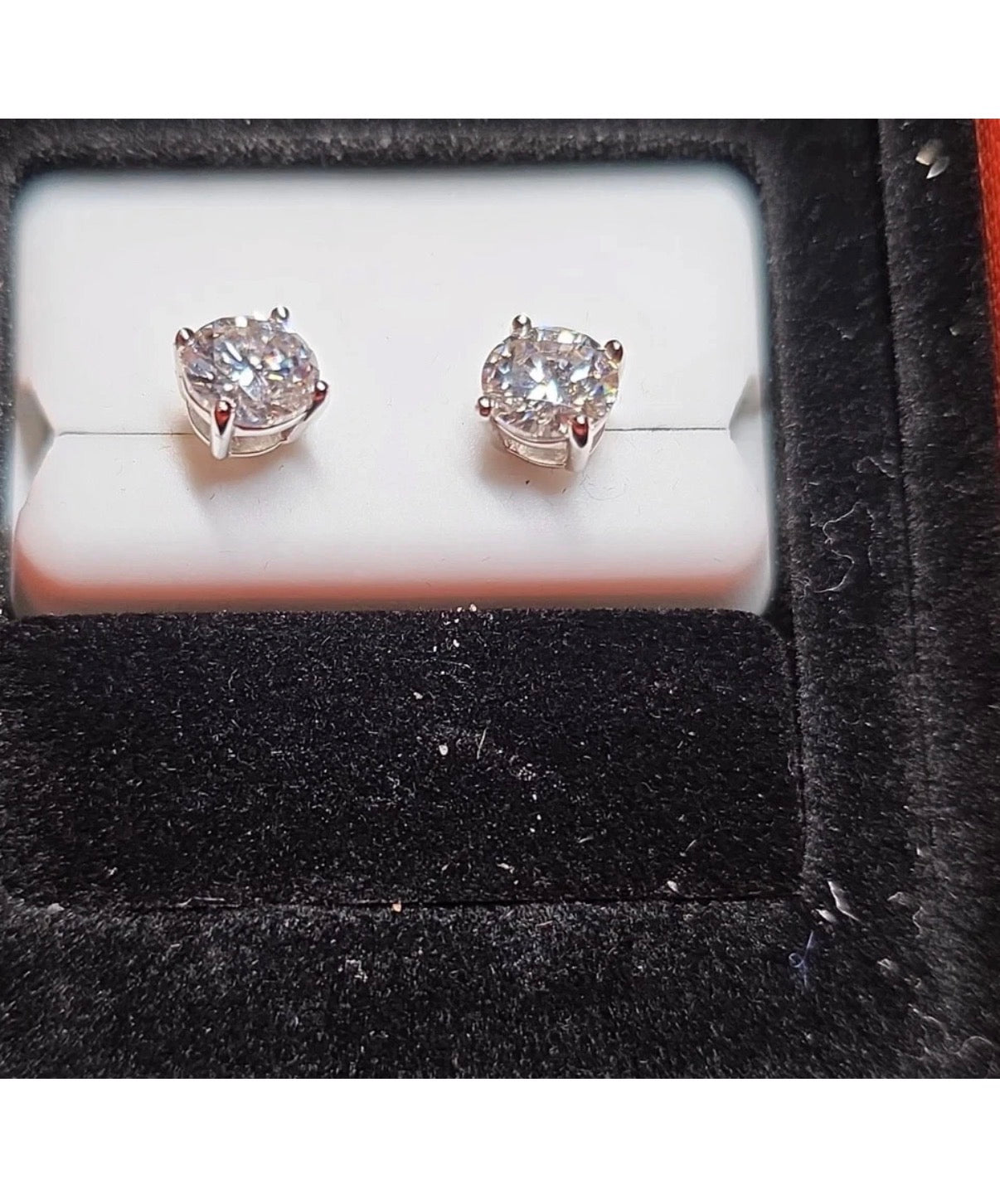 3TCW Round Cut Lab Created Diamond Women's Stud Earring 925 Sterling Silver